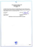 Certificates Of Bio Herb Egypt For Export